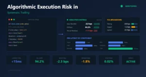 Algorithmic Execution Risk in Systematic Trading