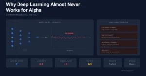 Why Deep Learning Doesn’t Work for Trading